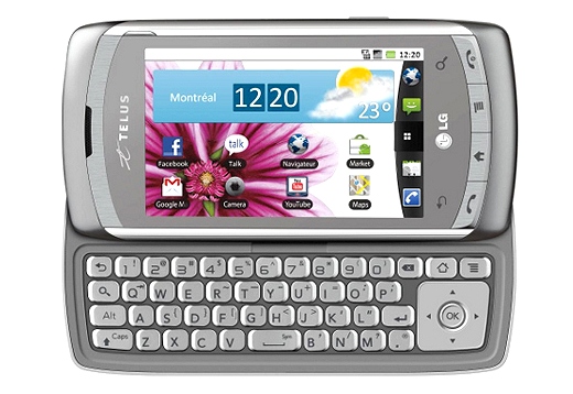 lg shine touchscreen